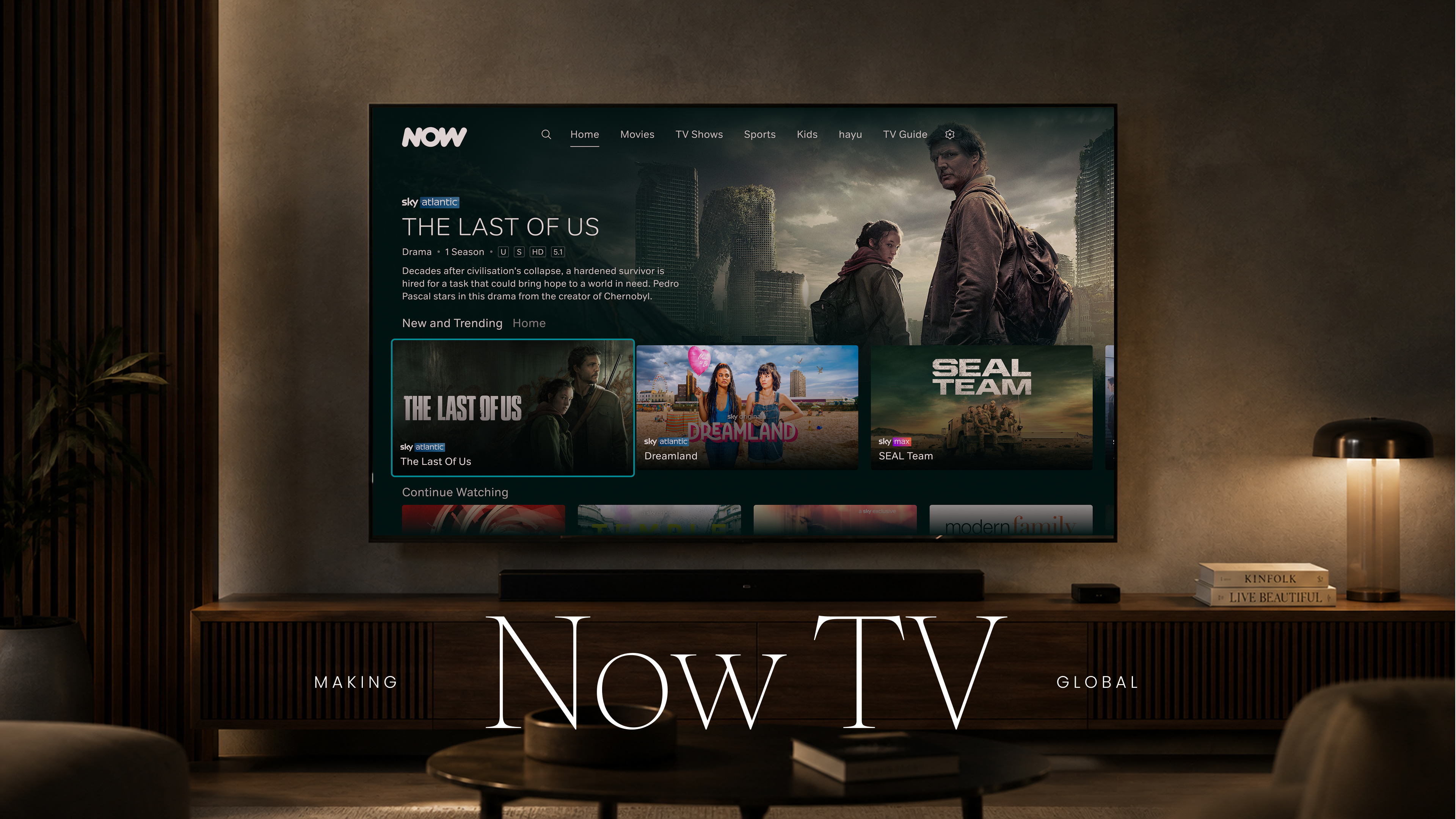 NOW, Peacock, Showtime, Showmax brought into one platform