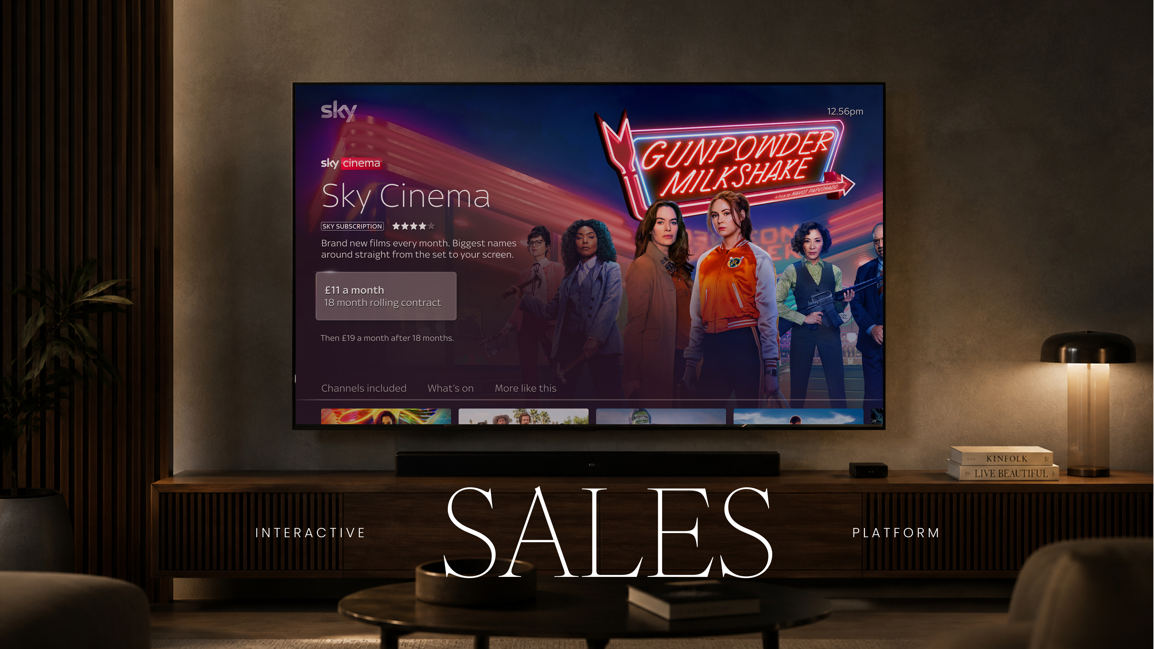 Sky Marketplace, the interactive sales platform