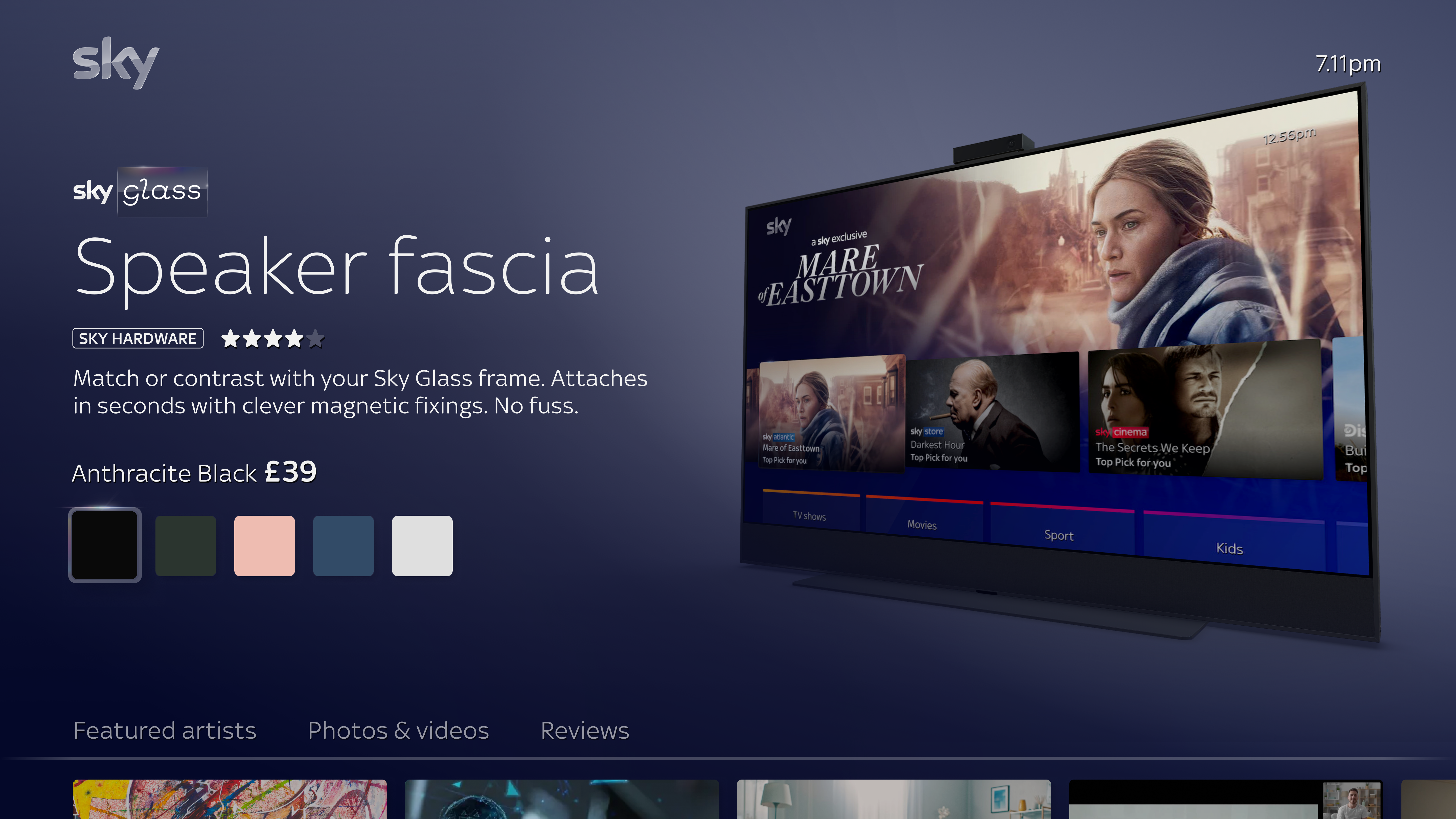 Sky speaker product page on Sky Marketplace